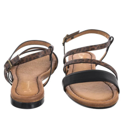 Maciejka Czarne/Panterka 06966-01/00-1 (MA1391-a) sandaalid