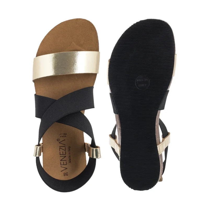 Venezia Złote W001LEGOOBS137 (VE847-a) sandaalid