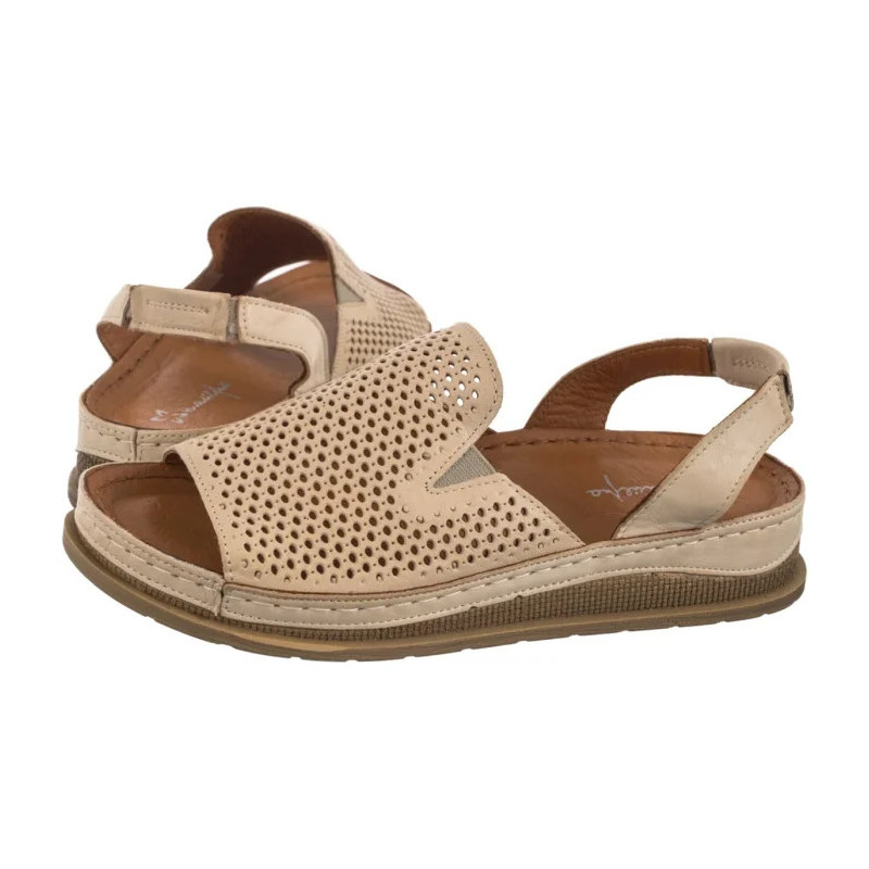 Maciejka Beżowe L7066-04/00-1 (MA1386-b) sandaalid