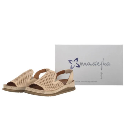 Maciejka Beżowe L7066-04/00-1 (MA1386-b) sandaalid