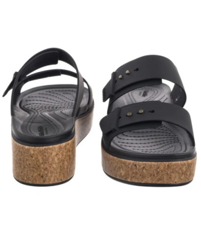 Crocs Brooklyn Cork Buckle Black 211252-001 (CR369-b) kingad