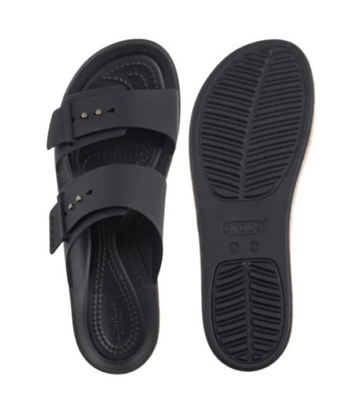 Crocs Brooklyn Cork Buckle Black 211252-001 (CR369-b) kingad