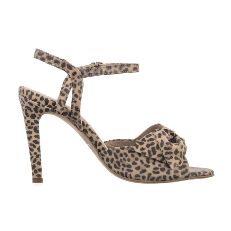 Ryłko Beżowe/Czarne 9DG36_R3 __HB (RY1081-a) kõrged kontsad