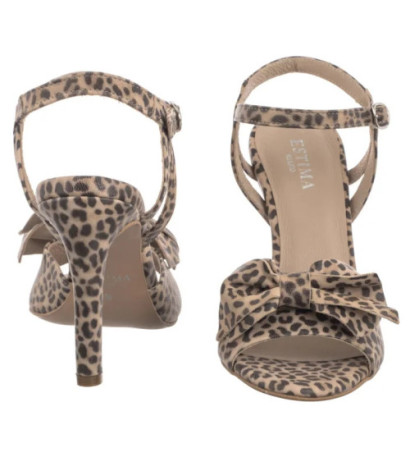 Ryłko Beżowe/Czarne 9DG36_R3 __HB (RY1081-a) kõrged kontsad