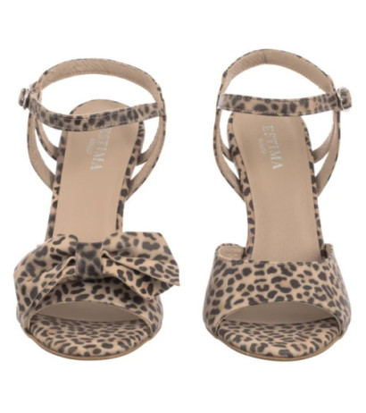 Ryłko Beżowe/Czarne 9DG36_R3 __HB (RY1081-a) kõrged kontsad