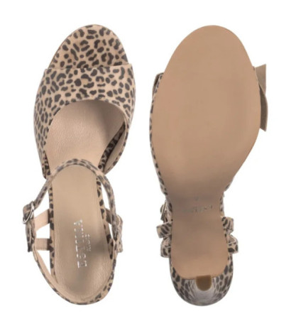 Ryłko Beżowe/Czarne 9DG36_R3 __HB (RY1081-a) kõrged kontsad