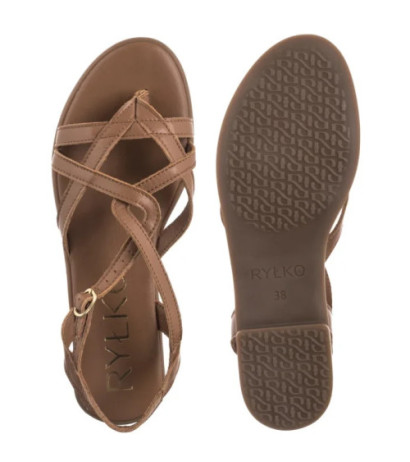 Ryłko Brązowe BCG19_V1 _GD9 (RY1086-a) sandaalid