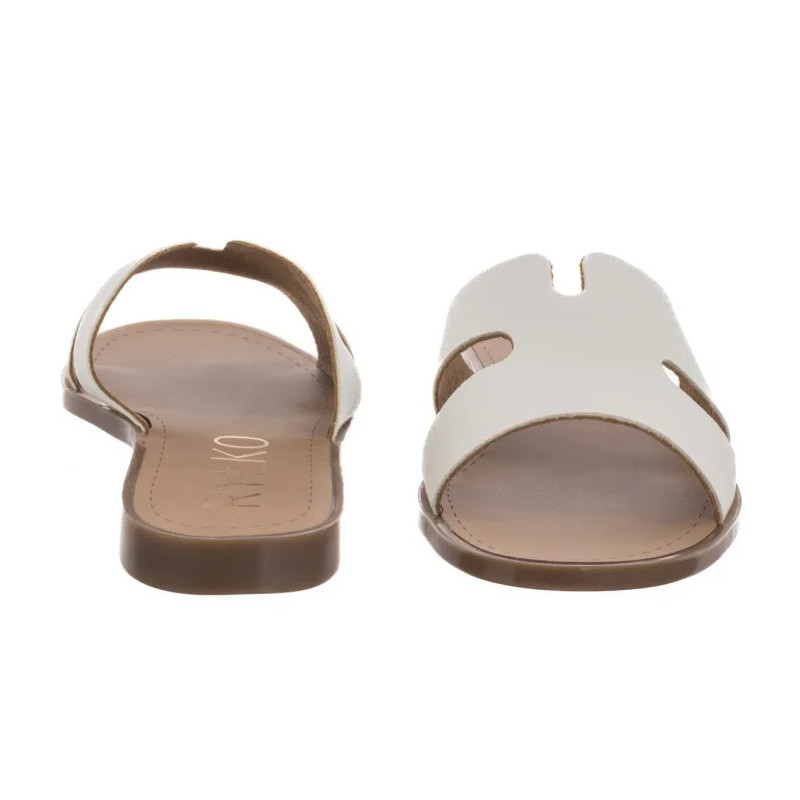 Ryłko Białe 0AGI8_Q_ _K39 (RY1095-a) Naiste kingad/klappide klapid