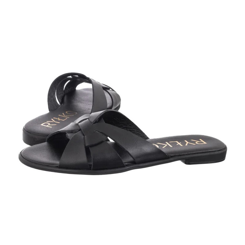 Ryłko Czarne 0AGH7_A1 __21  (RY1098-a) Naiste kingad/klappide klapid