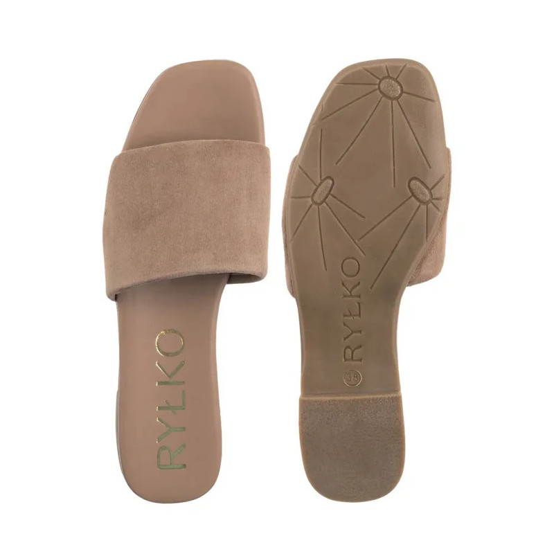 Ryłko Beżowe 0AGH2_V_ _4RG (RY1122-a) Naiste kingad/klappide klapid