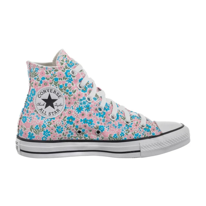 Converse CTAS Hi White/Gnarly Blue A14980C (CO782-a) kingad