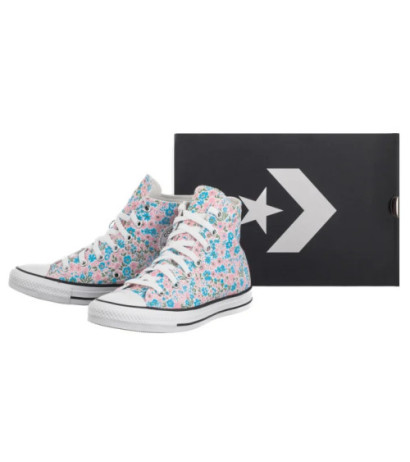 Converse CTAS Hi White/Gnarly Blue A14980C (CO782-a) kingad
