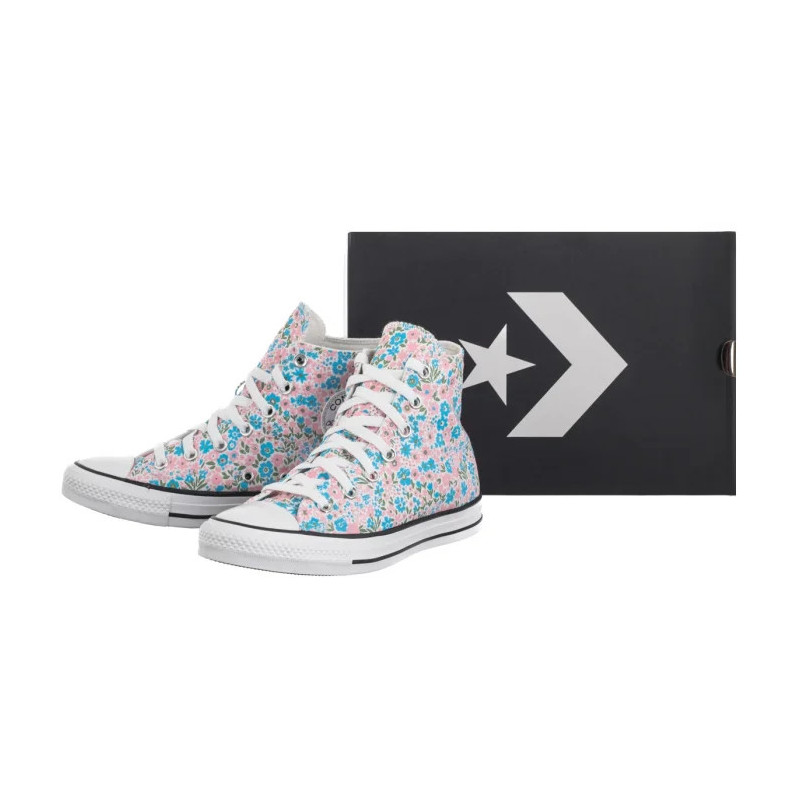 Converse CTAS Hi White/Gnarly Blue A14980C (CO782-a) kingad
