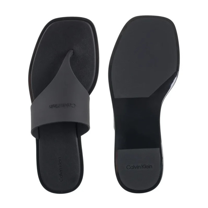 Calvin Klein Toe Post Tpu Slide Ck Black HW0HW02836 BEH (CK666-a) kingad