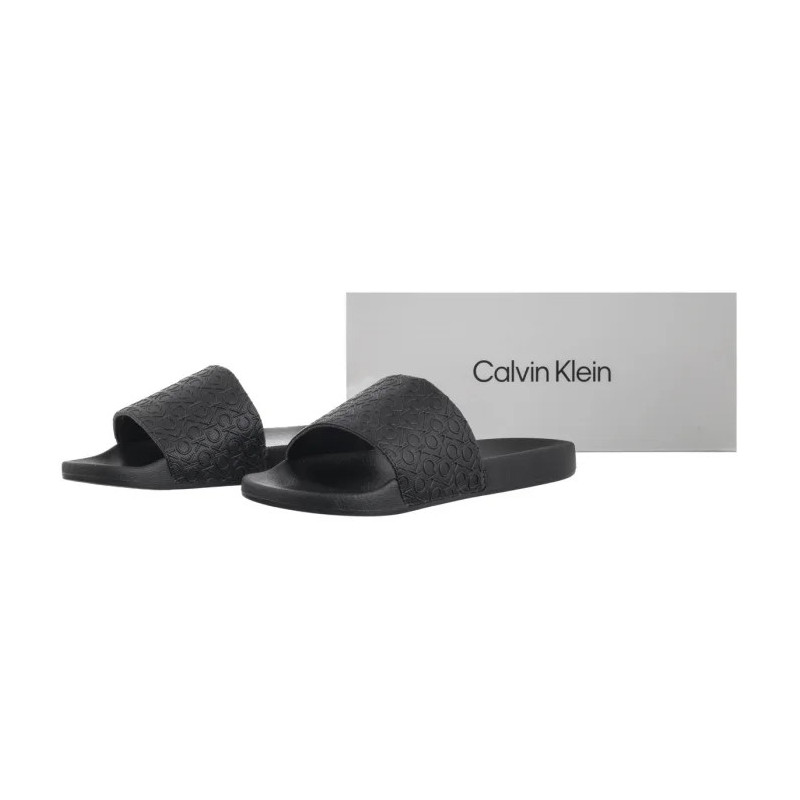 Calvin Klein Pool Slide Mono Ck Black HW0HW02541 (CK667-a) Naiste kingad/klappide klapid