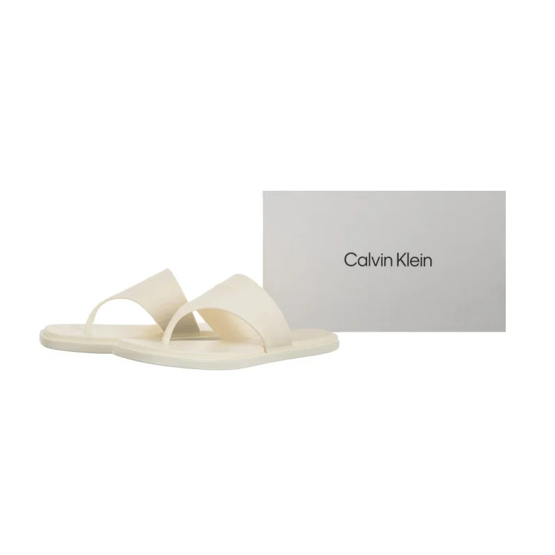 Calvin Klein Toe Post Tpu Slide Tofu HW0HW02836 YAS (CK666-b) kingad