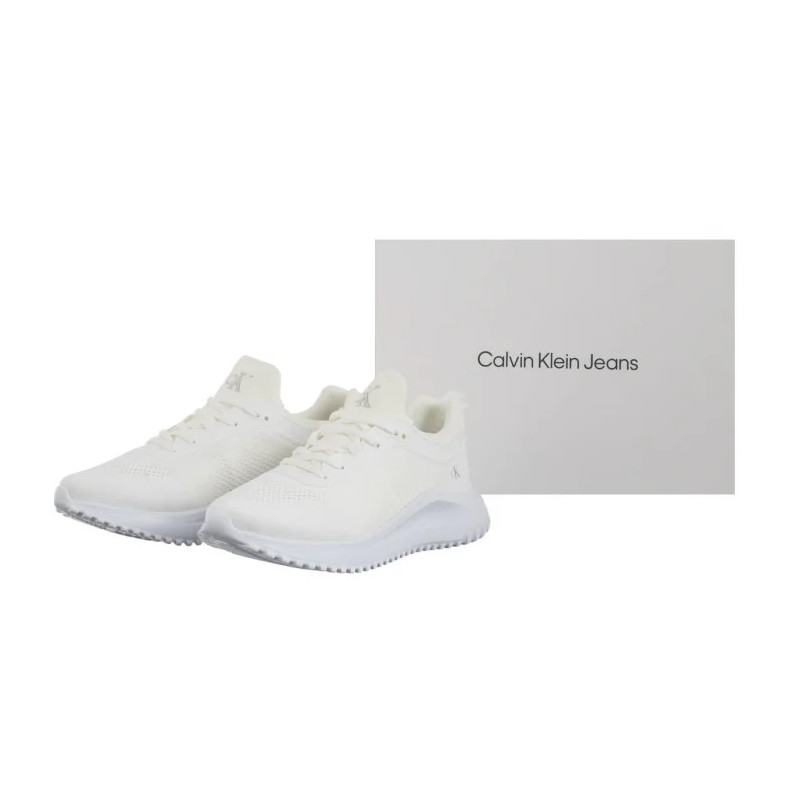Calvin Klein Eva Runner Sock Mg Tech Mix Triple Bright White YW0YW01855 0K4 (CK677-a) spordijalatsid
