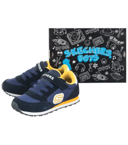 Skechers Retro Sneaks Navy/Gold 97366N/NVGD (SK82-a) spordijalatsid