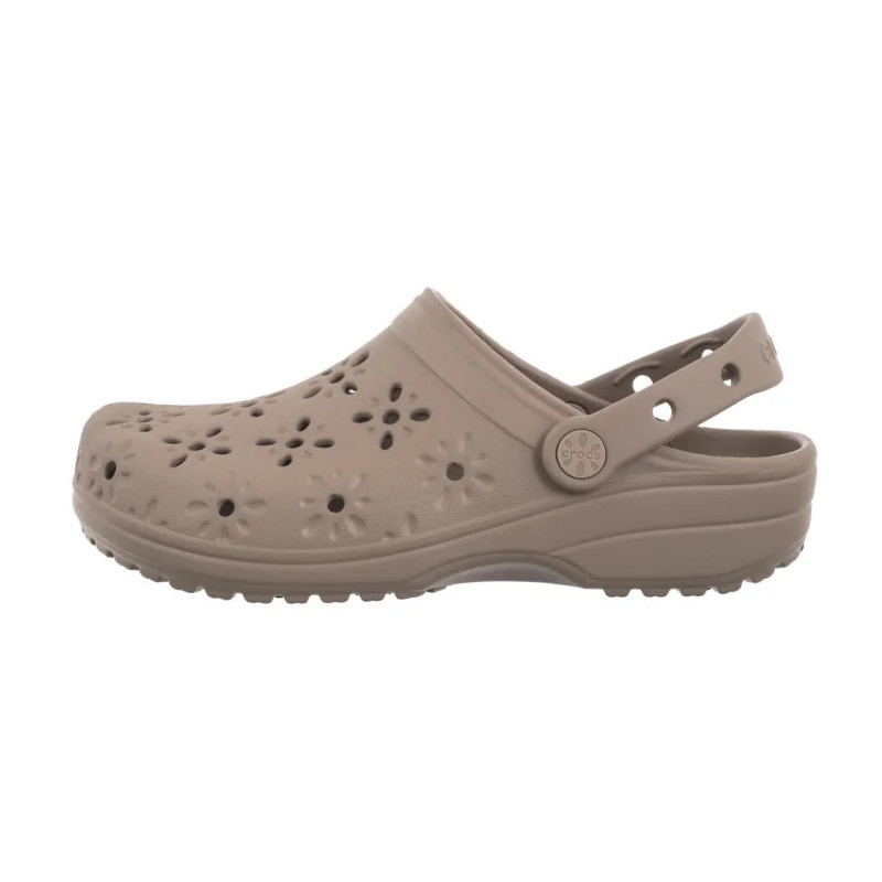 Crocs Classic Floral Cut Out Clog Taupe 210927-214 (CR389-a) Naiste kingad/klappide klapid