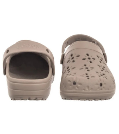 Crocs Classic Floral Cut Out Clog Taupe 210927-214 (CR389-a) Naiste kingad/klappide klapid