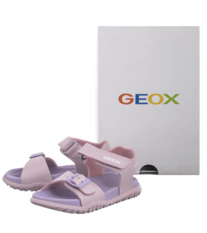 Geox J Sandal Fusbetto G. A Lt Pink/Lilac J35HQA 000BC C8057 (GE107-b) sandaalid