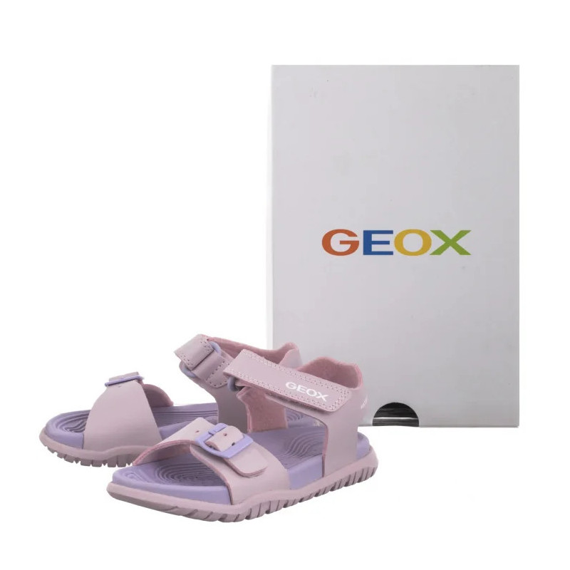 Geox J Sandal Fusbetto G. A Lt Pink/Lilac J35HQA 000BC C8057 (GE107-b) sandaalid