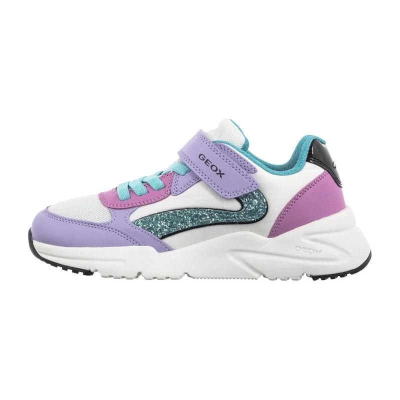 Geox J Loftus A - Gbk+Nylon Lilac/Turquoise J46M2A 054FU C8320 (GE204-a) spordijalatsid