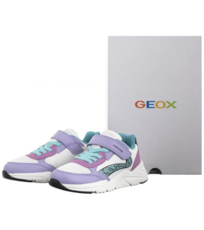 Geox J Loftus A - Gbk+Nylon Lilac/Turquoise J46M2A 054FU C8320 (GE204-a) spordijalatsid