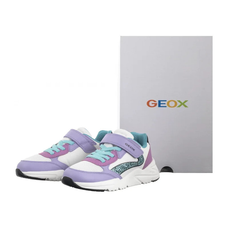 Geox J Loftus A - Gbk+Nylon Lilac/Turquoise J46M2A 054FU C8320 (GE204-a) spordijalatsid