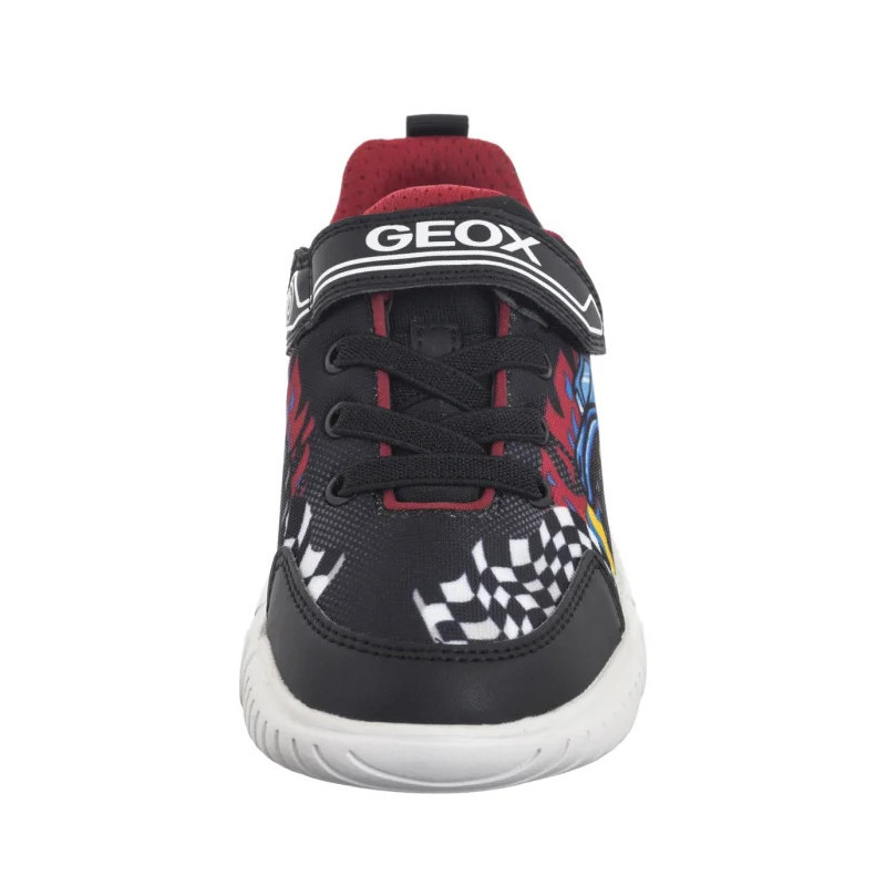 Geox J Wroom B. D -Pr.Mesh + Pr.Dbk Black/Red J55GAD 02ACE C0048 (GE205-a) spordijalatsid