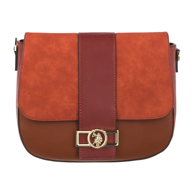 U.S. Polo Assn. Albany Crossb. W/Flap Bag Pu Rust Multicolor BIUYB4900WVP837 (US42-a) käekott
