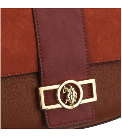 U.S. Polo Assn. Albany Crossb. W/Flap Bag Pu Rust Multicolor BIUYB4900WVP837 (US42-a) käekott