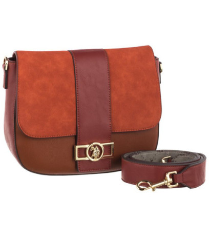 U.S. Polo Assn. Albany Crossb. W/Flap Bag Pu Rust Multicolor BIUYB4900WVP837 (US42-a) käekott