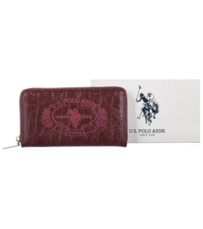U.S. Polo Assn. New Hailey L Zip Ard Wall Croco Pu Bordeaux BEUHF5162WVR410 (US108-a) käekott