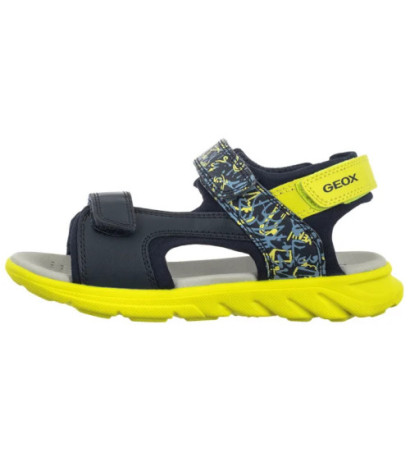 Geox J Sandal Airadyum A Navy/Lime J55F1E 01504 C0749 (GE213-a) sandaalid