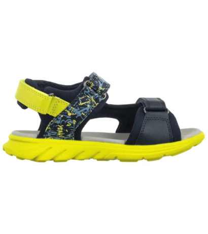 Geox J Sandal Airadyum A Navy/Lime J55F1E 01504 C0749 (GE213-a) sandaalid