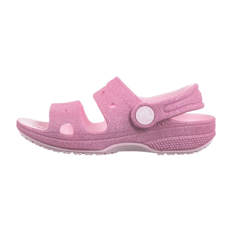 Crocs Classic Crosc Glitter Sandal Pink Milk 207983-6ZW (CR346-a) sandaalid