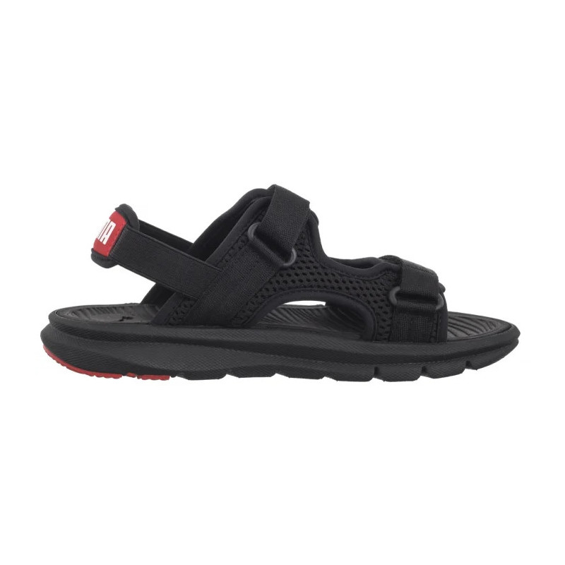 Puma Evolve Sandal Jr Puma Black-Puma White-Red 390449-01 (PU616-b) sandaalid