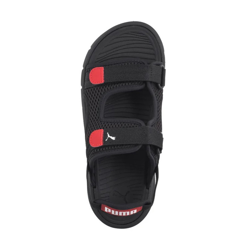 Puma Evolve Sandal Jr Puma Black-Puma White-Red 390449-01 (PU616-b) sandaalid