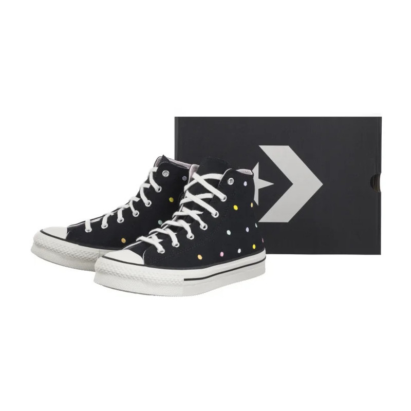Converse CTAS Eva Lift Hi Black/Vintage White/Egret A12608C (CO762-a) kingad