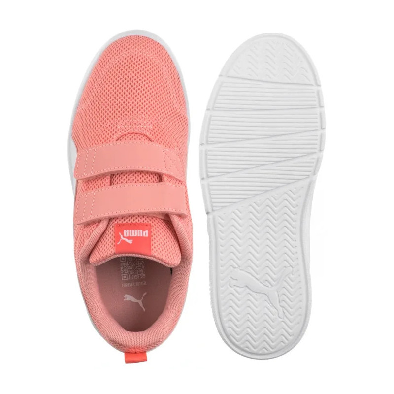 Puma Courtflex V3 Mesh PS Pink Fruit-White-Peach Frost 398085-07 (PU617-a) spordijalatsid