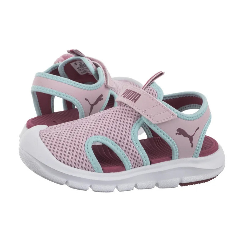Puma Fun Racer Sandal Mesh V Inf Rose Mauve-Port-Safe Lake 401576-03 (PU618-a) sandaalid