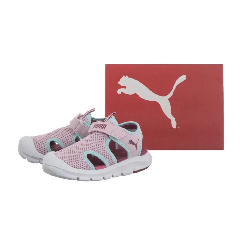 Puma Fun Racer Sandal Mesh V Inf Rose Mauve-Port-Safe Lake 401576-03 (PU618-a) sandaalid