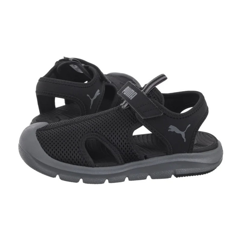 Puma Fun Racer Sandal Mesh Vps Black-Cool Dark Gray 401575-01 (PU620-b) sandaalid