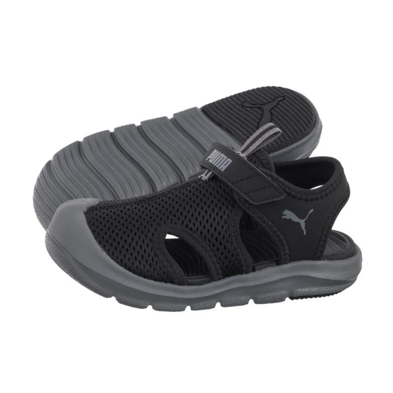 Puma Fun Racer Sandal Mesh V Inf Puma Black-Cool Dark Grey 401576-01 (PU618-b) sandaalid