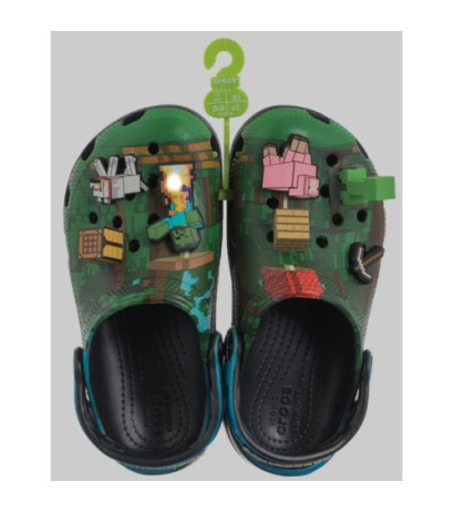 Crocs Classic Minecraft Clog Kids Multi 210830-90H (CR372-a) sussid
