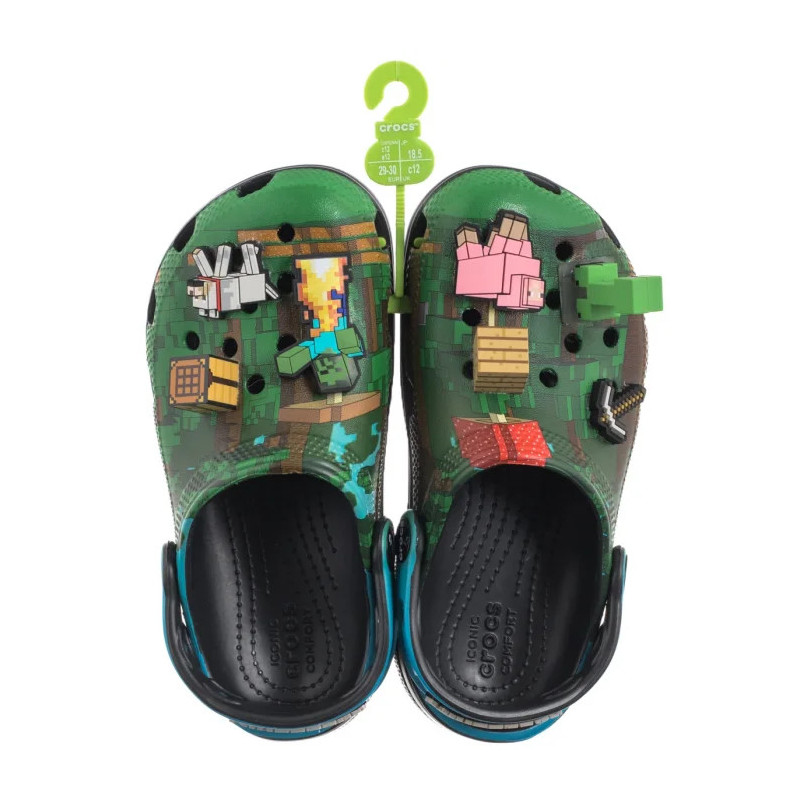 Crocs Classic Minecraft Clog Kids Multi 210830-90H (CR372-a) sussid