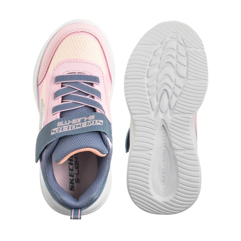 Skechers S Lights Skechers Sola Glow Ombre Deluxe Gray/Light Pink 303714N/GYLP (SK244-a) spordijalatsid