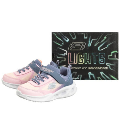 Skechers S Lights Skechers Sola Glow Ombre Deluxe Gray/Light Pink 303714N/GYLP (SK244-a) spordijalatsid