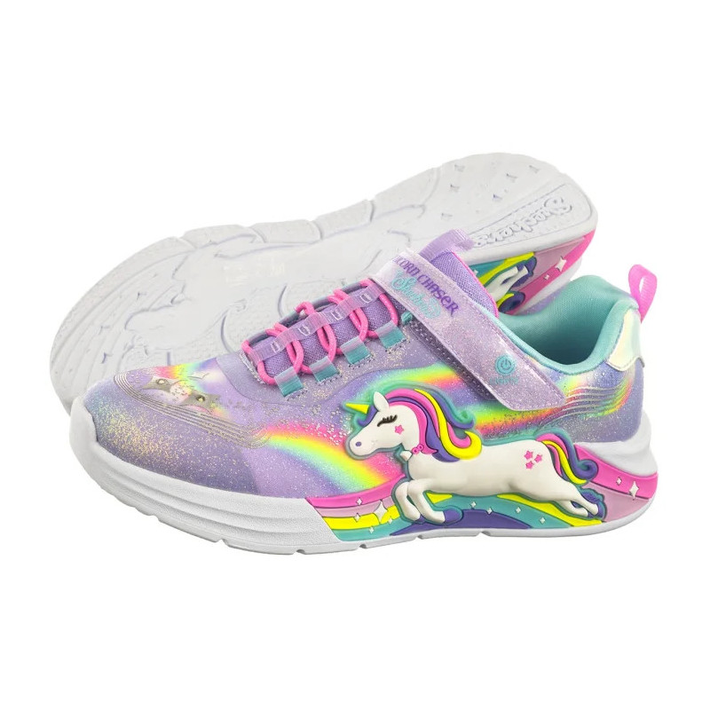 Skechers S Lights Unicorn Chaser Lavender/Multi 302298L/LVMT (SK247-a) spordijalatsid